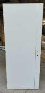 PORTA BATTENTE DX BIANCO FRASSINO CON TELAIO 80X210 €25.00