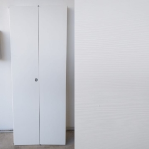 PORTA A LIBRO SX BIANCO LARES LAMINATO COMPLETA, 80X210. €495,00 POSA E TRASPORTO ESCLUSI