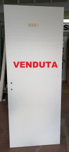 ANTA BATTENTE SX BIANCO MATRIX 80X210 €25.00 VENDUTA